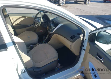 2012 Hyundai Accent Gls из США, поврежденный, VIN KMHCU4AE4CU119746